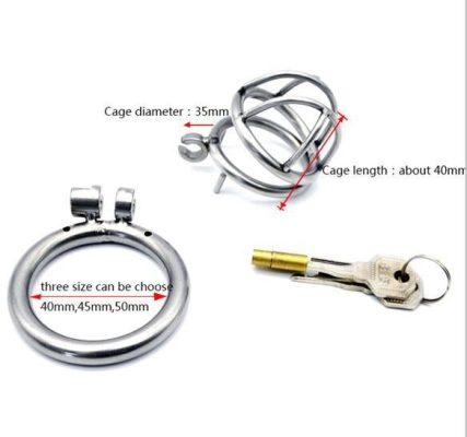 Male Chastity Cage Metal Snack | Chastity Cage